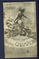 BULLETIN MENSUEL DE LA MAISON THEODORE CHAMPION (1923 N°240) - Catalogues For Auction Houses