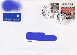 From Denmark To Italy - 2000 - Cartas & Documentos