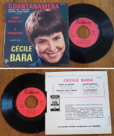 RARE French EP 45t RPM BIEM (7") CECILE BARA «Paris En Colère» (From The Film : «Paris Brûle-t-il?» 1966) - Collectors