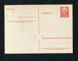 "SAARLAND" 1957, Postkarte Mi. P 47 ** (3998) - Postwaardestukken