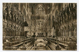 AK 187598 ENGLAND - Winchester Cathedral - Choir East - Winchester