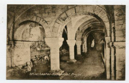 AK 187599 ENGLAND - Winchester Cathedral - Crypt - Winchester