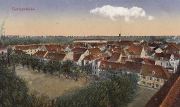 AK Germersheim - Panorama - Feldpost 1917  (66525) - Germersheim