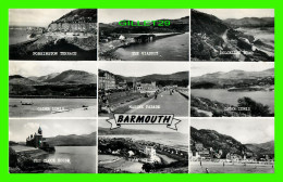 BARMOUTH, WALES - 10 MULTIVUES - SALMON SERIES - REAL PHOTO - - Merionethshire