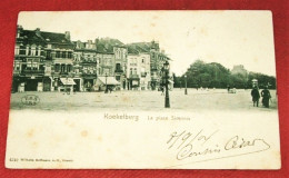 BRUXELLES -  KOEKELBERG  -   La Place Simonis  -  1904  - - Koekelberg