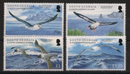 SOUTH GEORGIA - 2015 - N°YT. 634 à 637 - Albatros - Complete Set - Neuf Luxe ** / MNH / Postfrisch - Südgeorgien