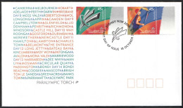 2000 Australia Paralympic Games In Sydney FDC - Verano 2000: Sydney - Paralympic