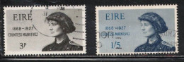 IRELAND Scott # 246-7 Used - Countess Markievicz B - Used Stamps