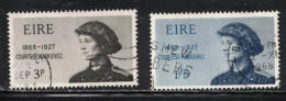 IRELAND Scott # 246-7 Used - Countess Markievicz C - Gebruikt