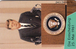 Delcampe - Kennedy-Befehl TK O 045 A/1994 ** 30€ 2.500 Expl.USA Raumflug Zum Mond NASA Apollo-Programm TC Moon Phonecard Of Germany - Espace