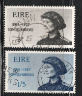 IRELAND Scott # 246-7 Used - Countess Markievicz D - Used Stamps