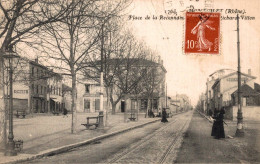 Delcampe - J1712 - LYON MONTCHAT - Place De La Reconnaissance Et Cours Richard Vitton - Lyon 3