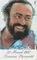 RARE TC JAPON / 290-50017 - MUSIQUE - LUCIANO PAVAROTTI / ITALY - MUSIC JAPAN Free Phonecard - MUSIK TK - Muziek