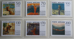 Franciscus Van Assisi 1977 Mi 695-700 Yv 628-633 POSTFRIS / MNH **  VATICANO VATICAN VATICAAN - Nuevos