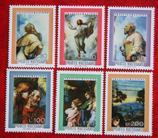 La Trasfigurazione Di Raffaello Verklärung Christi 1976 Mi 683-688 Yv 616-621 POSTFRIS MNH ** VATICANO VATICAN VATICAAN - Neufs