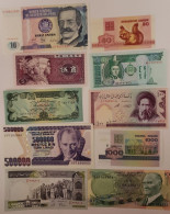PM WORLD PAPER MONEY SET LOT-25 UNC - Colecciones Y Lotes
