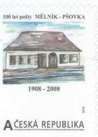 Czech Republic 2014 - Post Office Building In City Melnik Self-adhesive Personalised Stamp From MS, MNH - Poste