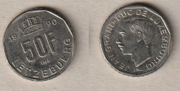 00727) Luxemburg, 50 Franc 1990 - Luxembourg