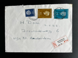 NETHERLANDS 1978 REGISTERED LETTER AMSTERDAM SUMATRASTRAAT 27-04-1978 NEDERLAND AANGETEKEND - Lettres & Documents