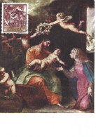 ESPAGNE - CARTE MAXIMUM - Yvert N° 1565 - SAINTE FAMILLE - OEUVRE De ALONSO CANO - Maximumkarten