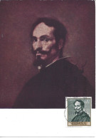ESPAGNE - CARTE MAXIMUM - Yvert N° 1564 - PORTRAIT Par VELESQUEZ - Cartoline Maximum