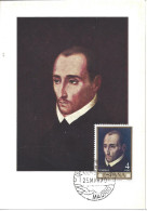 ESPAGNE - CARTE MAXIMUM - Yvert N° 1618 - ST-JEAN De RIBERA - OEUVRE De L. De MORALES - Maximum Cards