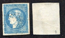 France Classique, N°44B Oblitéré, Qualité Beau - 1870 Bordeaux Printing