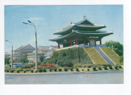 1982. KOREA NORTH,PYON YANG TO YUGOSLAVIA,SERBIA,BELGRADE,POSTCARD,USED - Korea (Noord)