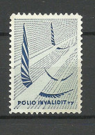 FINLAND FINNLAND Military WWII Vignette Poster Stamp For War Invalids Charity MNH - Erinnophilie