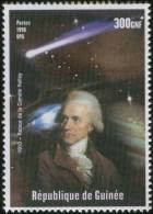 Return Of Halley's Comet, Edmond Halley, Astronomy, Science, Space, Planet,  MNH Guinea - Astronomie