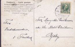 Denmark PPC Ambulant Railway Brotype Ia Cancel STRUER - THISTED 1903 (2 Scans) - Covers & Documents