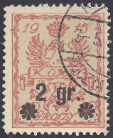 POLONIA 1916 - Yvert S12° - Servizio | - Service