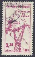 BRASILE 1961 - Yvert A93° - 3 Marias | - Airmail