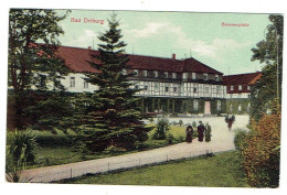 Ansichtskarte Bad Driburg -Brunnenplatz  Aus Dem Jahr 1912 Bahnpoststempel Holzminden-Altenbeken 28.6.12 - Bad Driburg