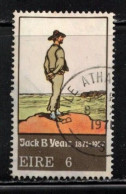 IRELAND Scott # 309 Used - An Island Man By Jack B Yeats - Used Stamps