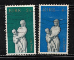 IRELAND Scott # 312-3 Used - Madonna By John Hughes, Loughrea Cathedral - Used Stamps