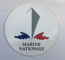 Autocollant MARINE NATIONALE - Barche