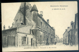 Cpa Du 78 Ablis -- Menuiserie Mécanique  -- Ancienne Abbaye Propriété De M. Raffort      LION28 - Ablis