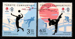 (4551-52) TOKYO 2020 SUMMER OLYMPIC GAMES MNH** - Ongebruikt