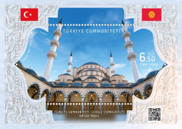 (4546) REPUBLIC OF TURKEY-KYRGYZ REPUBLIC JOINT SHEET MNH** - Nuovi