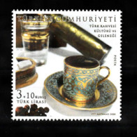 (4484) THE CULTURE AND CUSTOM OF TURKISH COFFEE MNH** - Nuevos