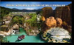 (4437) NATURAL PROTECTION AREAS AND NATIONAL PARKS (ANTALYA) SHEET MNH** - Unused Stamps