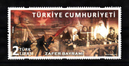 (4386) TURKEY VICTORY DAY SOUVENIR SHEET MNH** - Neufs