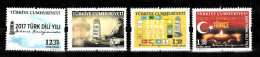 (4291-94) TURKISH LANGUAGEYEAR THEMED CONTINUOUS POSTAL STAMPS MNH** - Nuevos