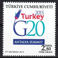 (4203) G20 SUMMIT ANTALYA STAMPS MNH** - Unused Stamps