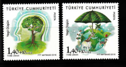 (4231-32) EUROPA THINK GREEN STAMPS SET MNH ** - Unused Stamps