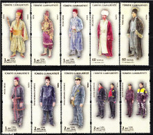 (4191-00) 175th ANNIVERSARY OF PTT TURKISH POSTMANS SET MNH** - Neufs