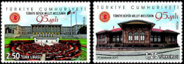 (4152-53) 95th ANNIVERSARY OF THE GRAND NATIONAL ASSEMBLY OF TURKEY MNH** - Nuevos