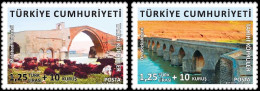 (4150-51) HISTORICAL BRIDGES MNH** - Unused Stamps