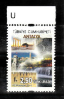 (4140) TURKEY REGULAR ISSUE STAMP MNH** ANTALYA - Unused Stamps